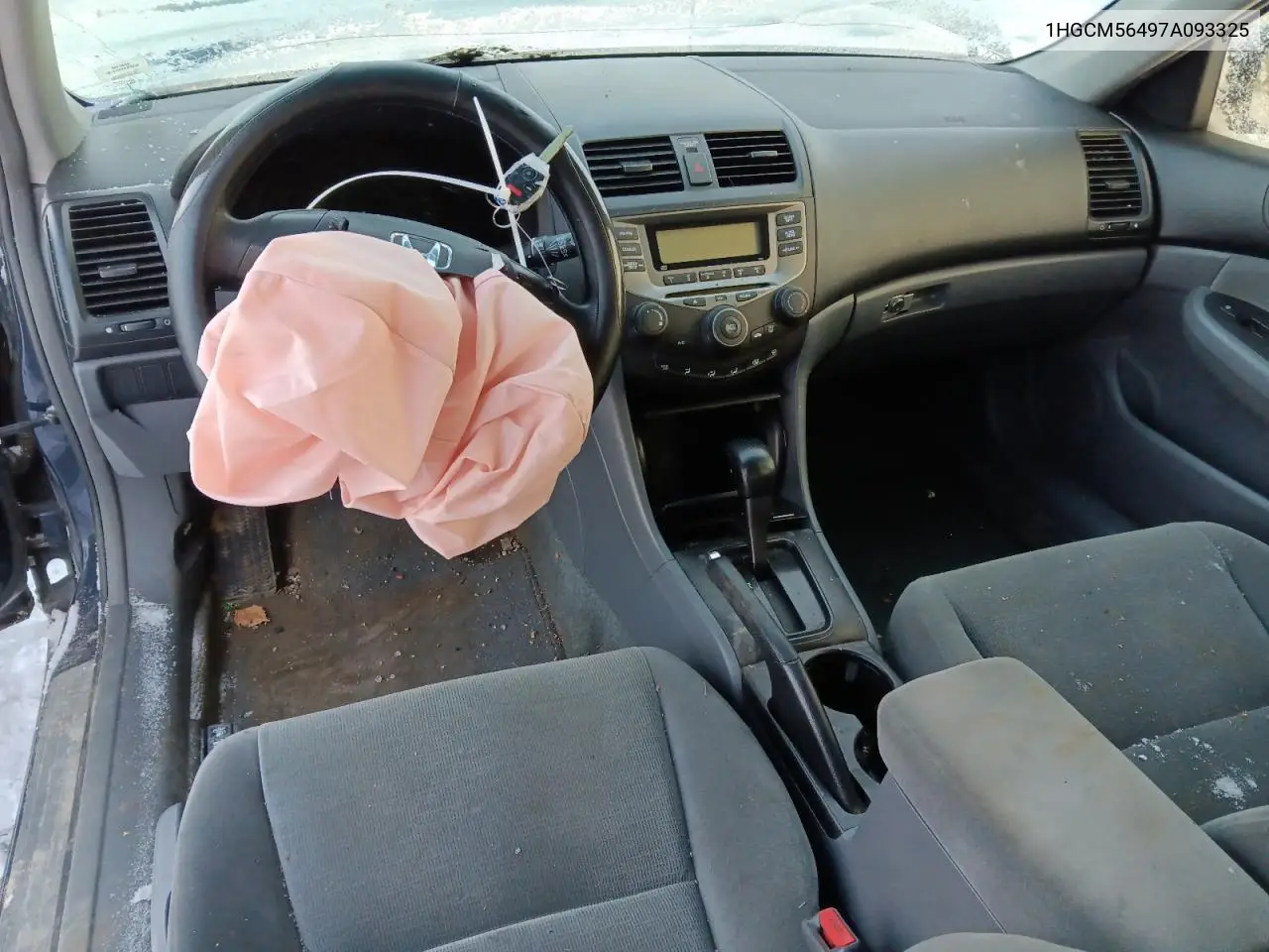 1HGCM56497A093325 2007 Honda Accord Lx