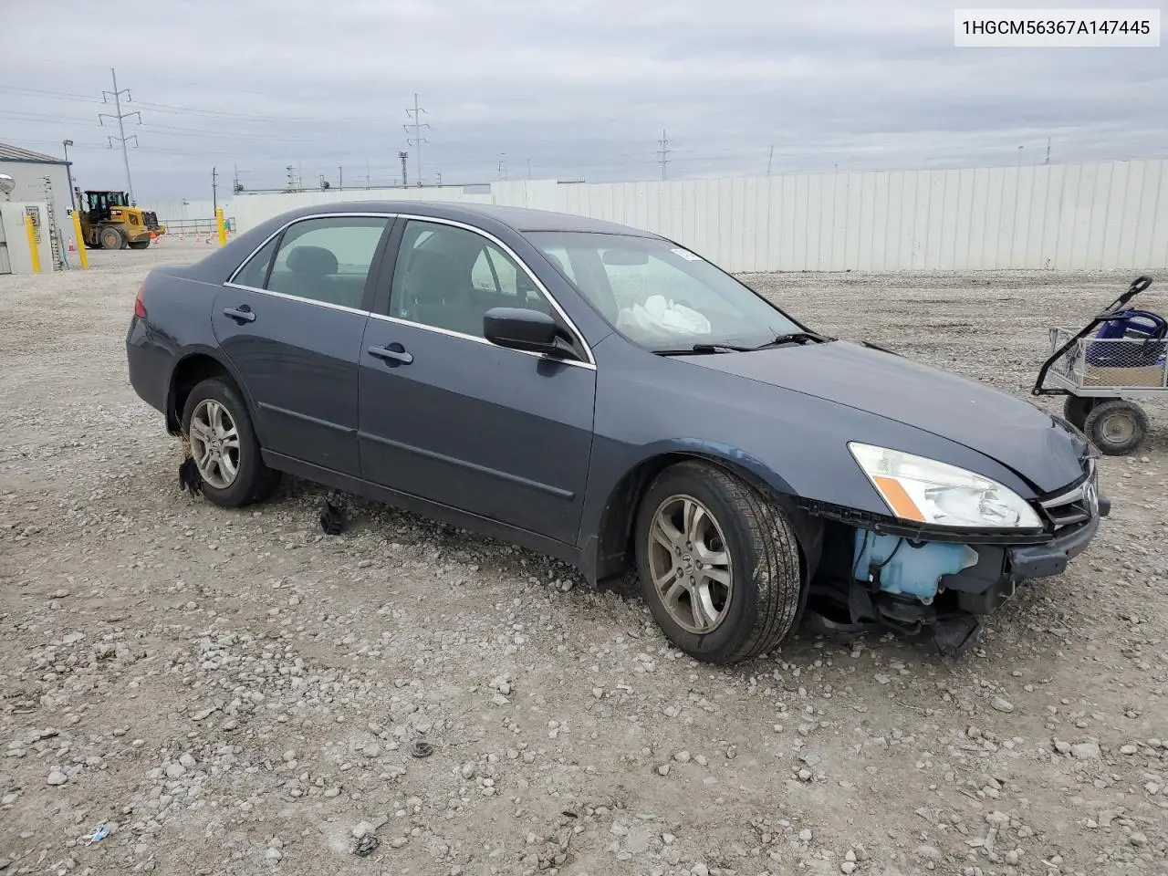1HGCM56367A147445 2007 Honda Accord Se