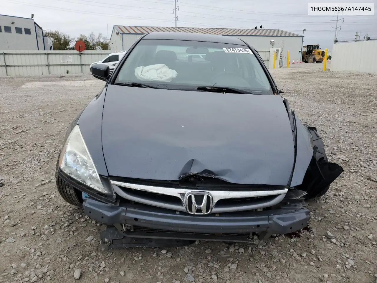 1HGCM56367A147445 2007 Honda Accord Se