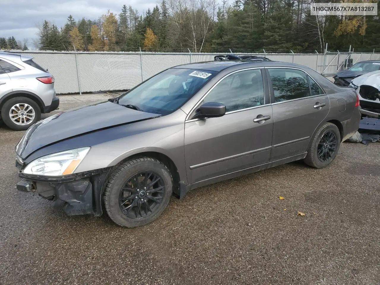 1HGCM567X7A813287 2007 Honda Accord Ex