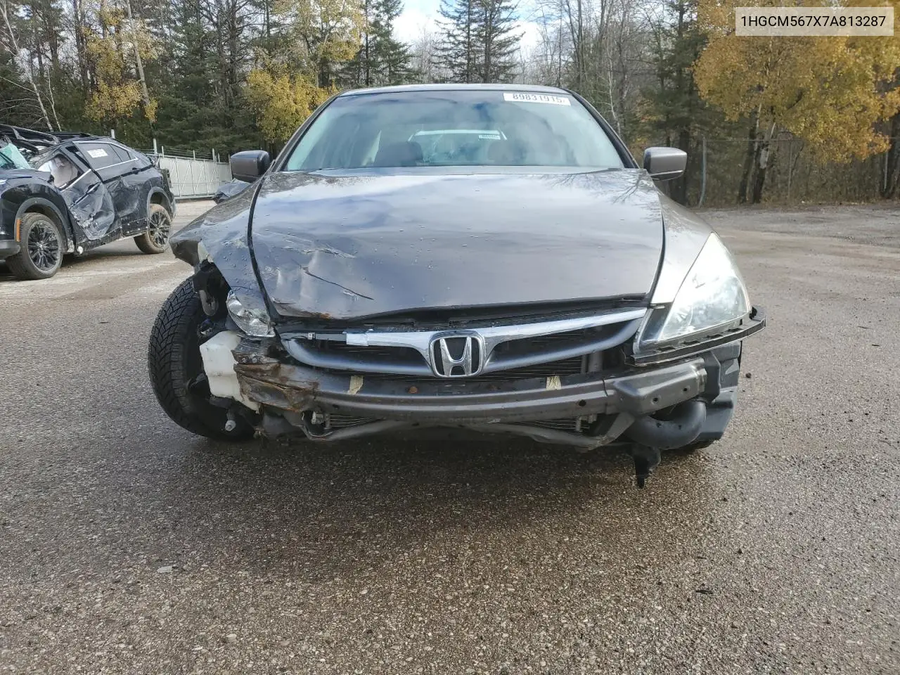 1HGCM567X7A813287 2007 Honda Accord Ex