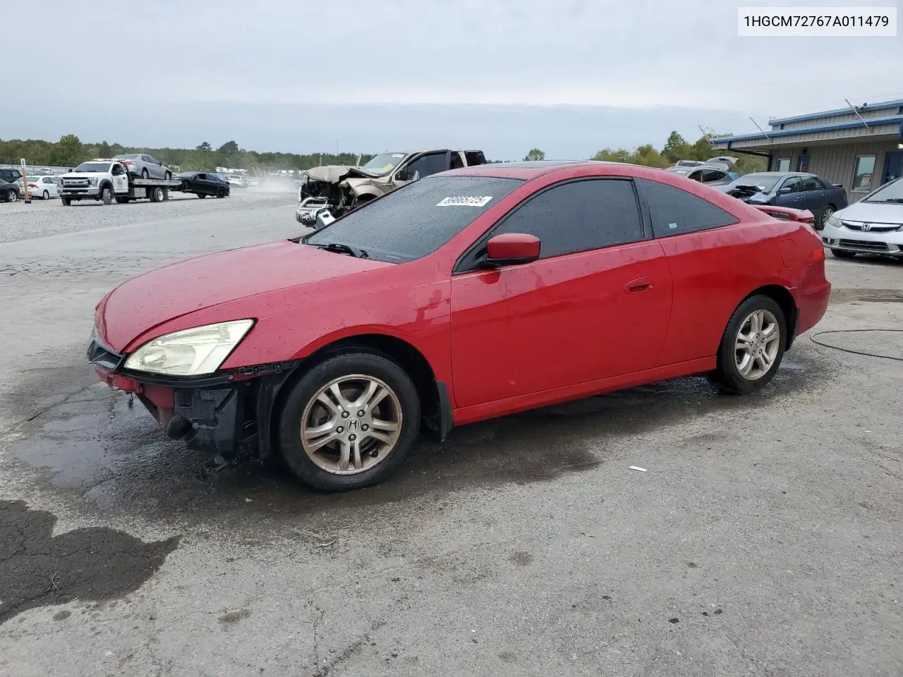 1HGCM72767A011479 2007 Honda Accord Ex