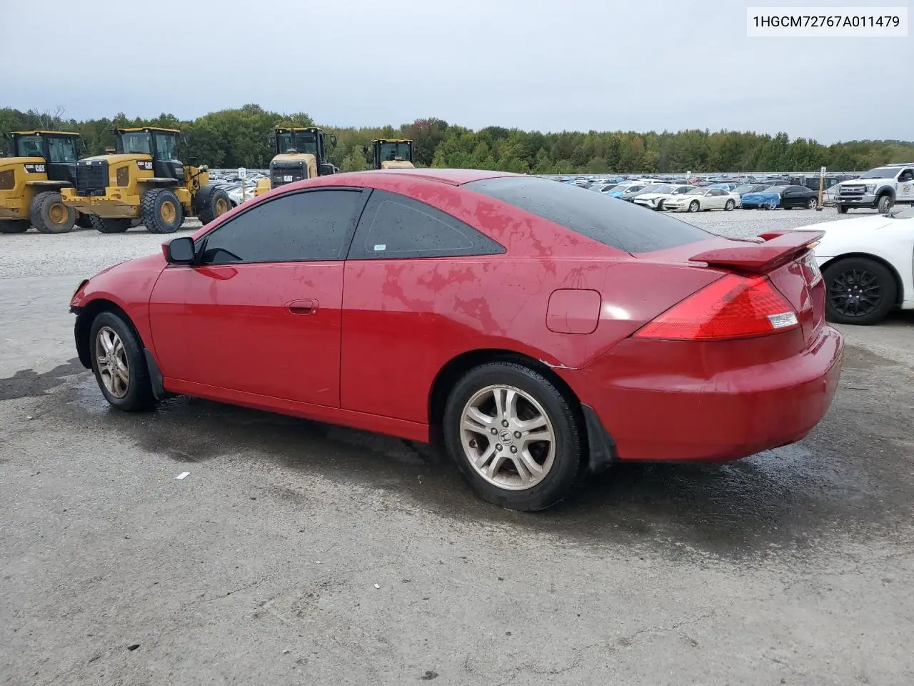 1HGCM72767A011479 2007 Honda Accord Ex