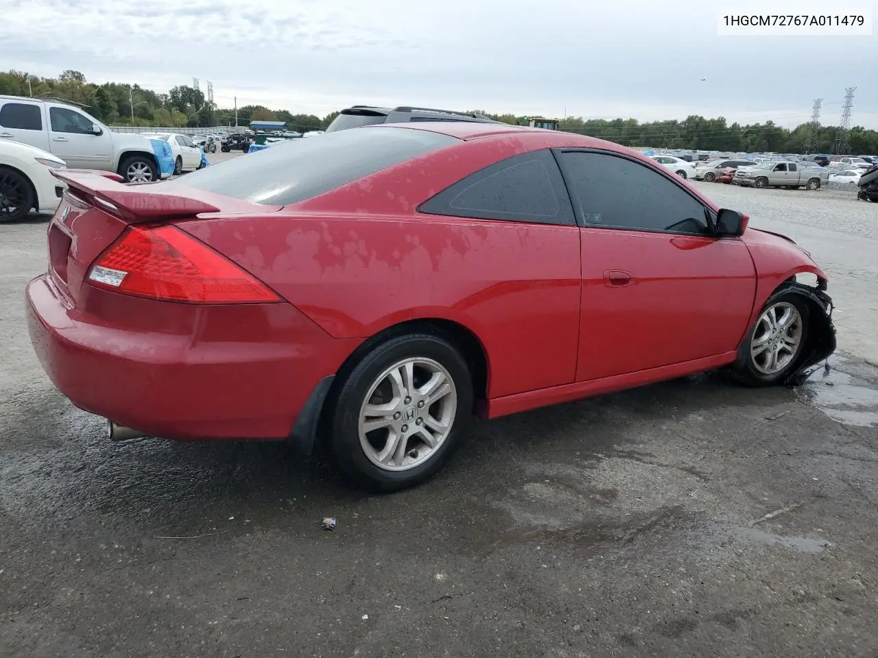 1HGCM72767A011479 2007 Honda Accord Ex