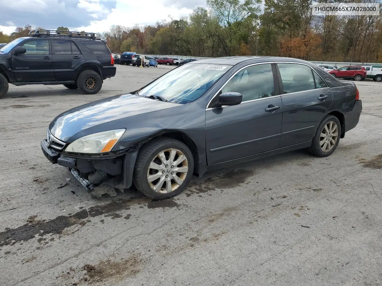 1HGCM665X7A028000 2007 Honda Accord Ex