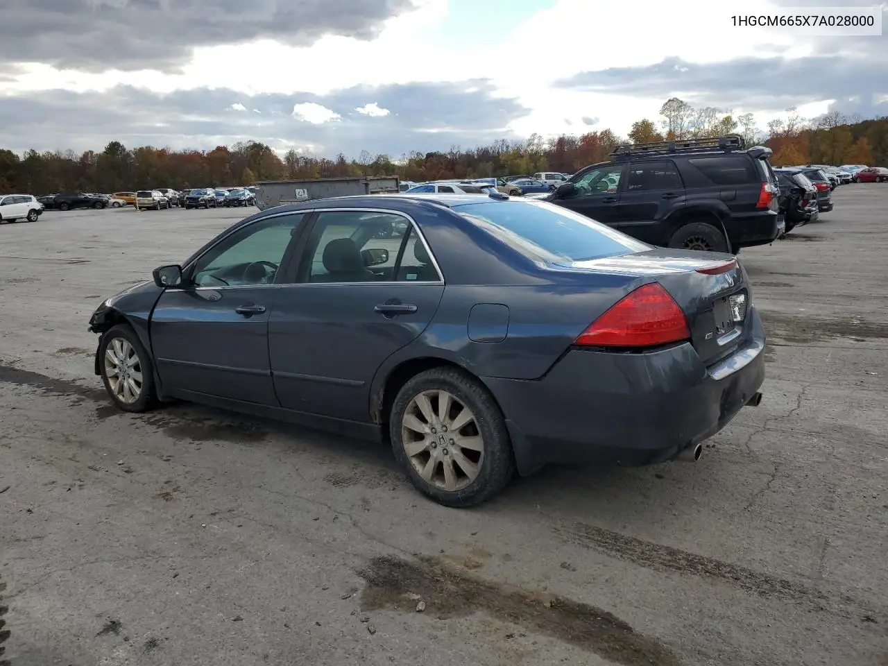 1HGCM665X7A028000 2007 Honda Accord Ex