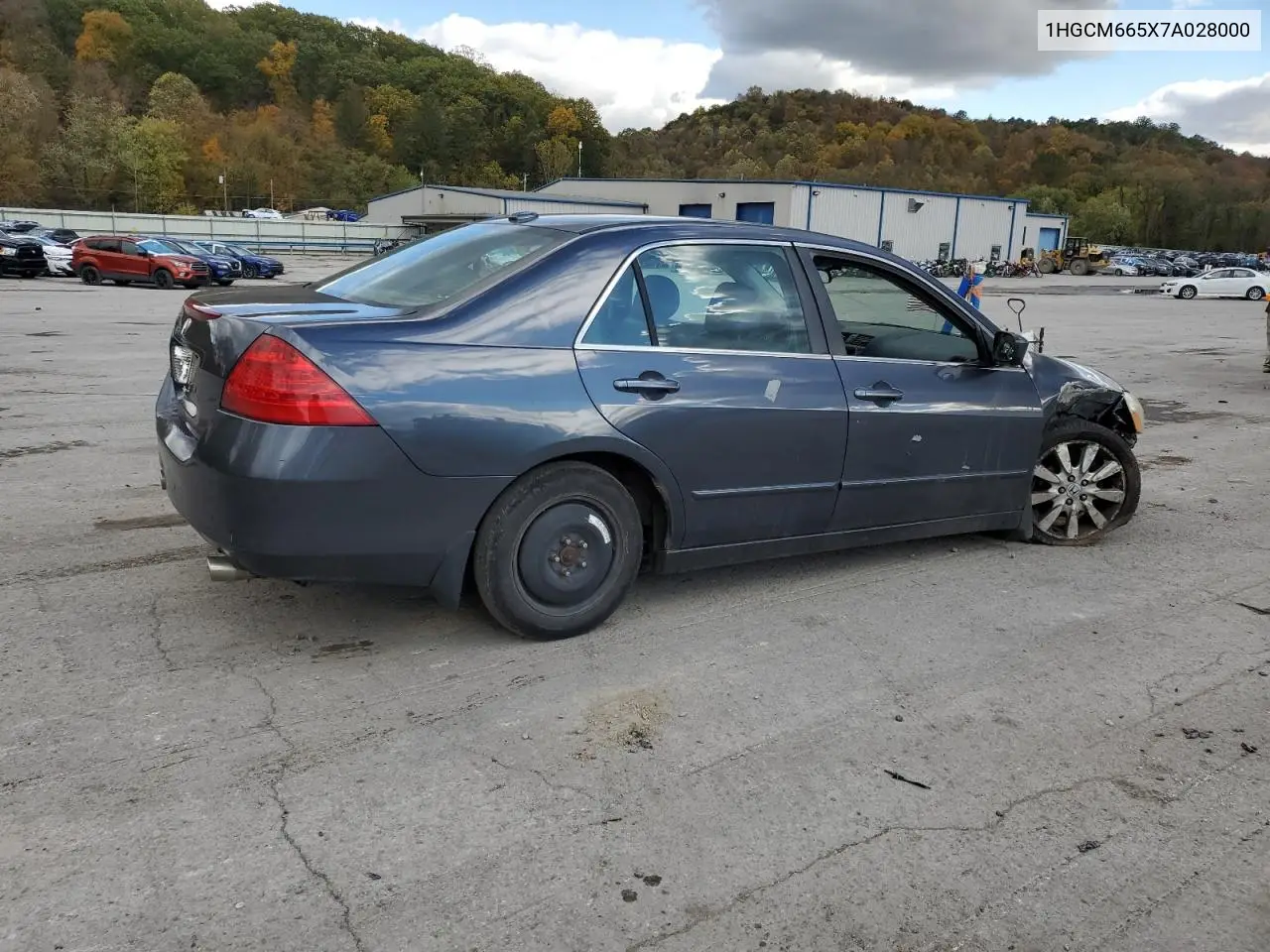 1HGCM665X7A028000 2007 Honda Accord Ex