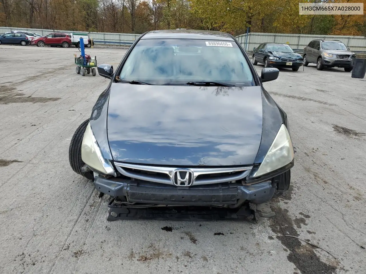 1HGCM665X7A028000 2007 Honda Accord Ex