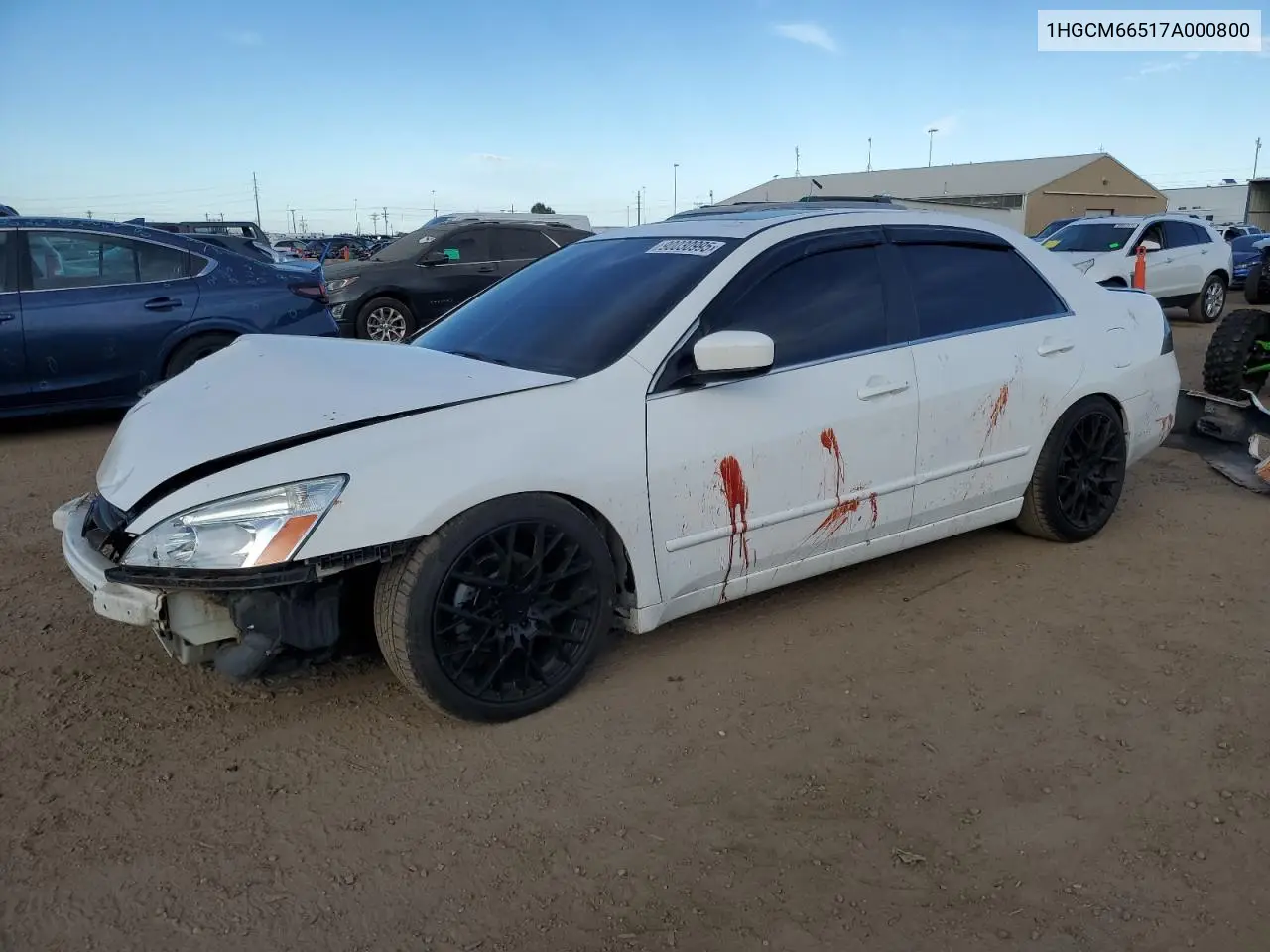 1HGCM66517A000800 2007 Honda Accord Ex