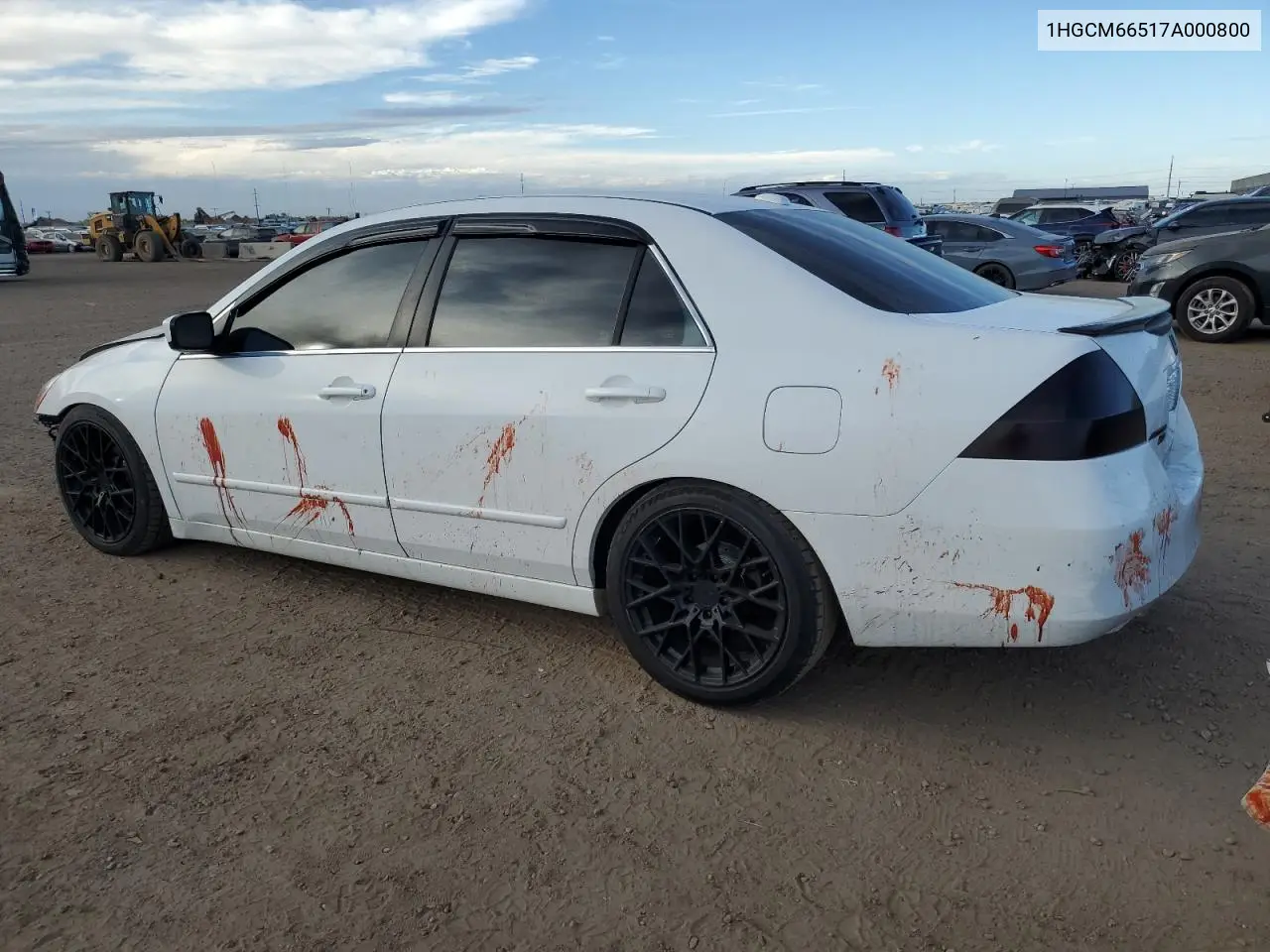 1HGCM66517A000800 2007 Honda Accord Ex