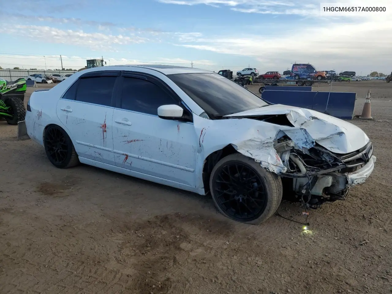 1HGCM66517A000800 2007 Honda Accord Ex