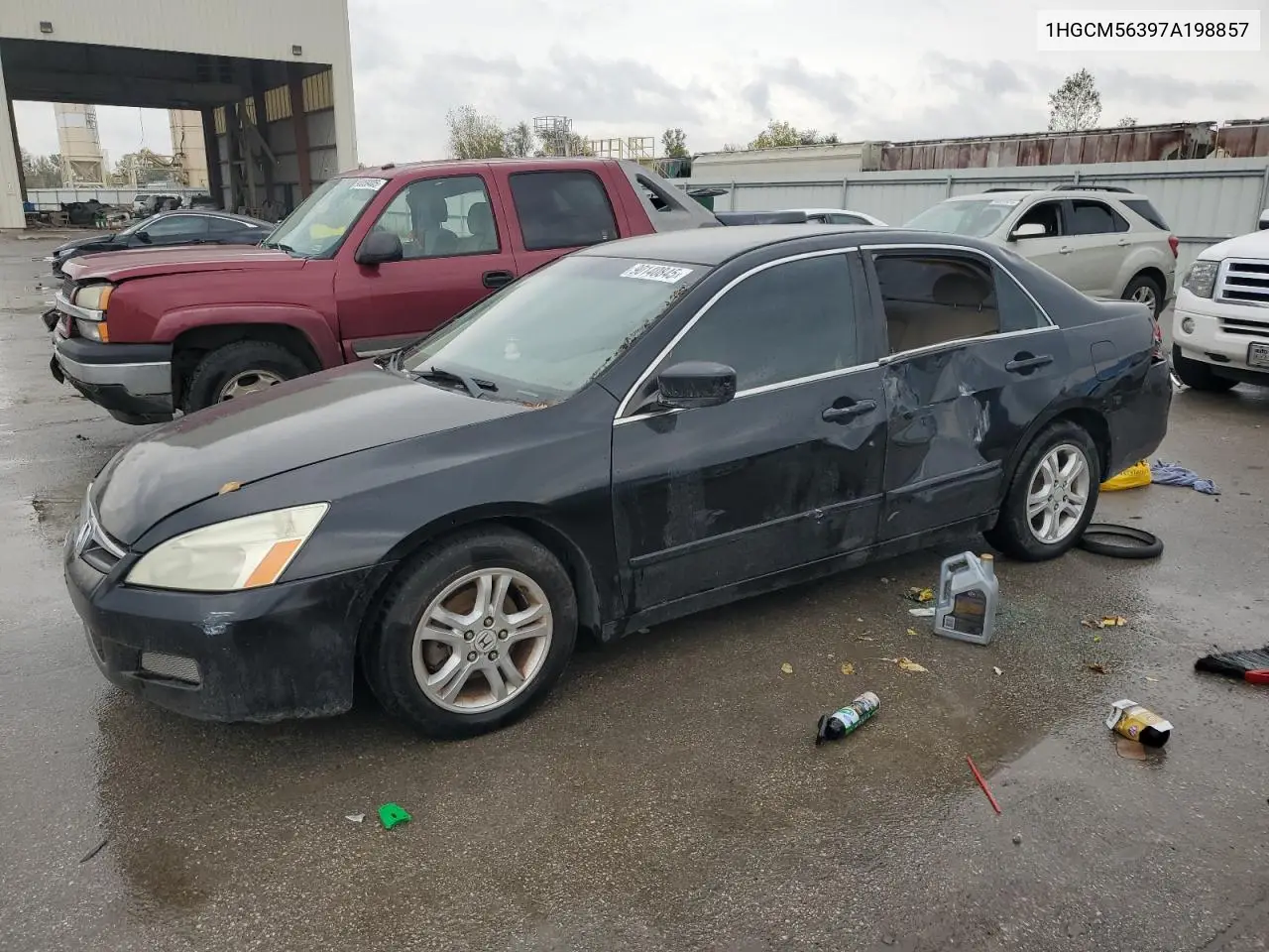 1HGCM56397A198857 2007 Honda Accord Se