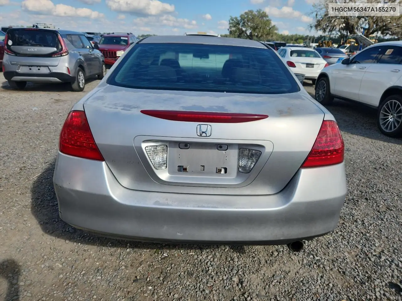 1HGCM56347A155270 2007 Honda Accord Se