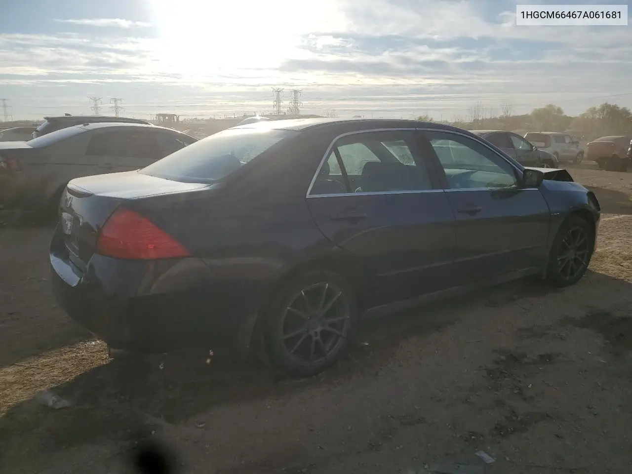 1HGCM66467A061681 2007 Honda Accord Se