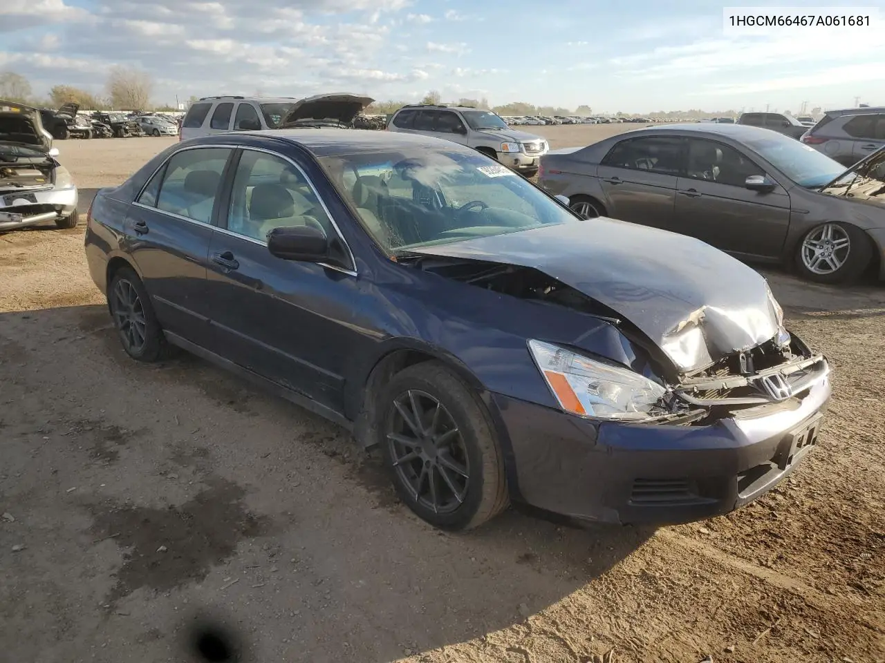 1HGCM66467A061681 2007 Honda Accord Se