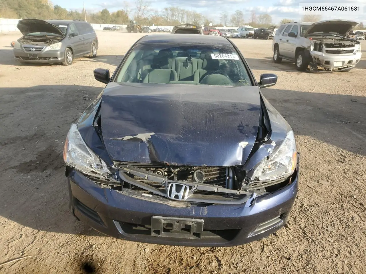 1HGCM66467A061681 2007 Honda Accord Se