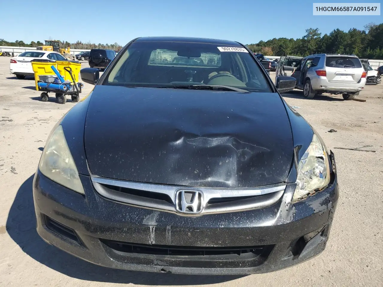 1HGCM66587A091547 2007 Honda Accord Ex