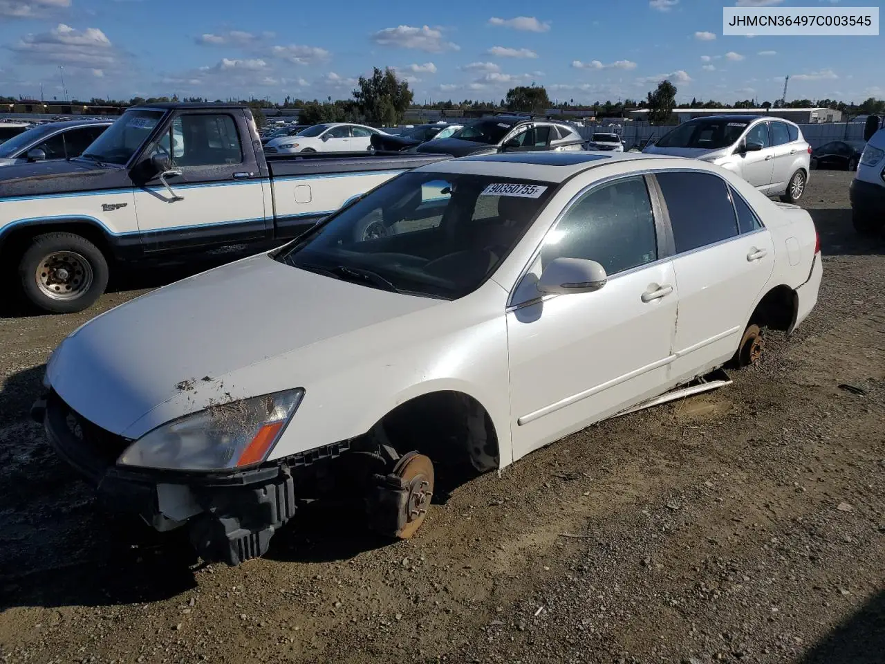 JHMCN36497C003545 2007 Honda Accord Hybrid