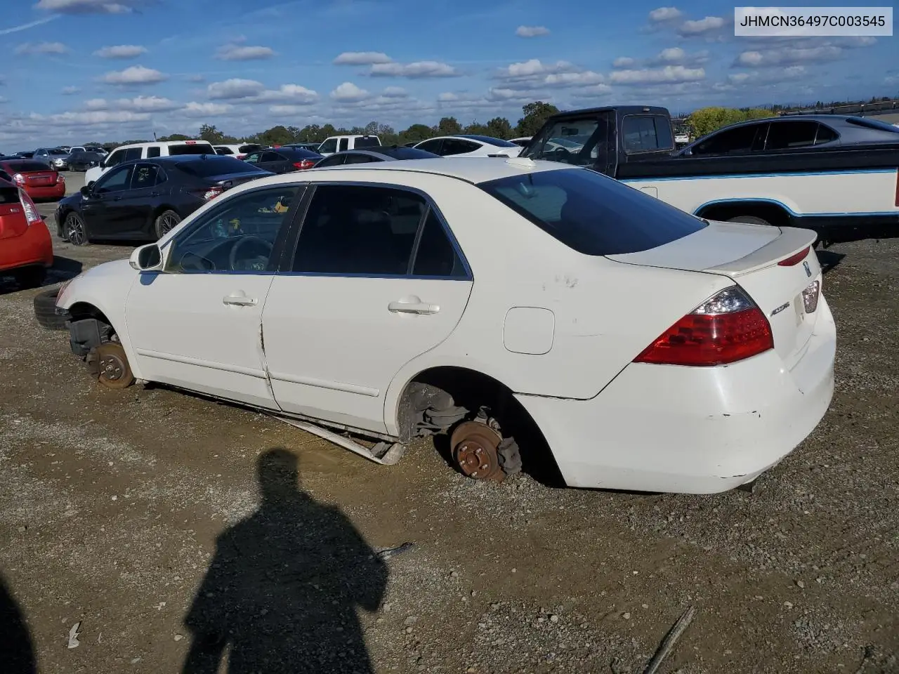 JHMCN36497C003545 2007 Honda Accord Hybrid
