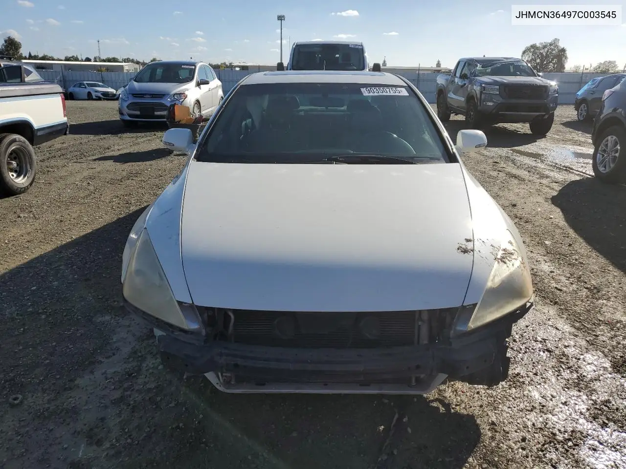 JHMCN36497C003545 2007 Honda Accord Hybrid