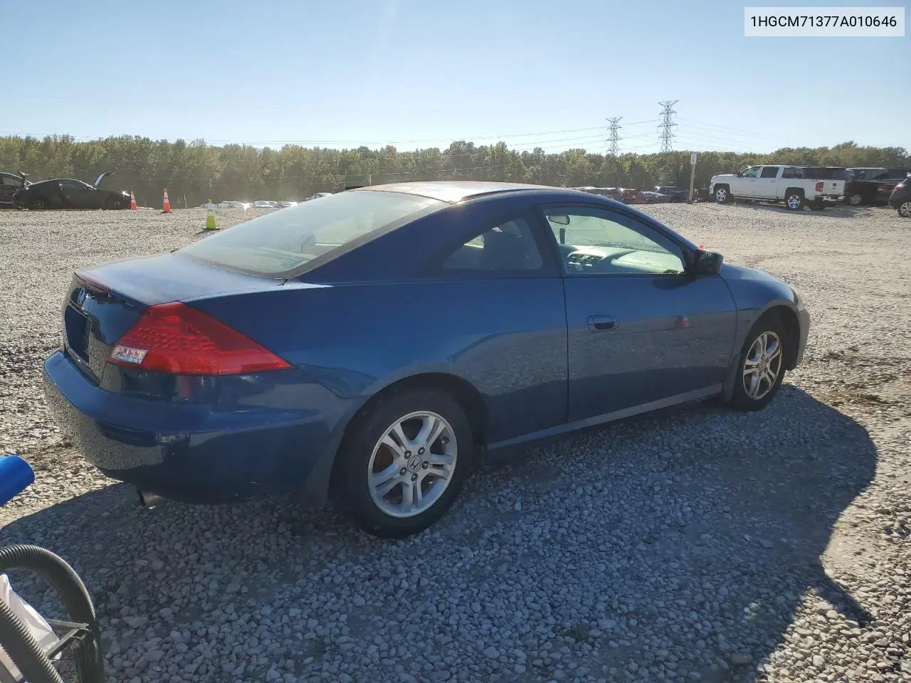 1HGCM71377A010646 2007 Honda Accord Lx