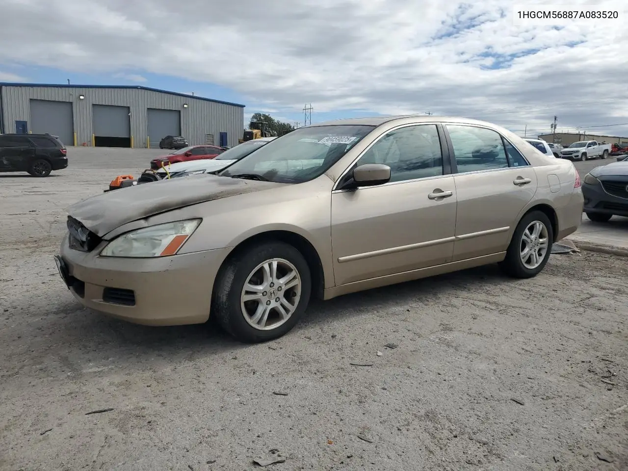 1HGCM56887A083520 2007 Honda Accord Ex