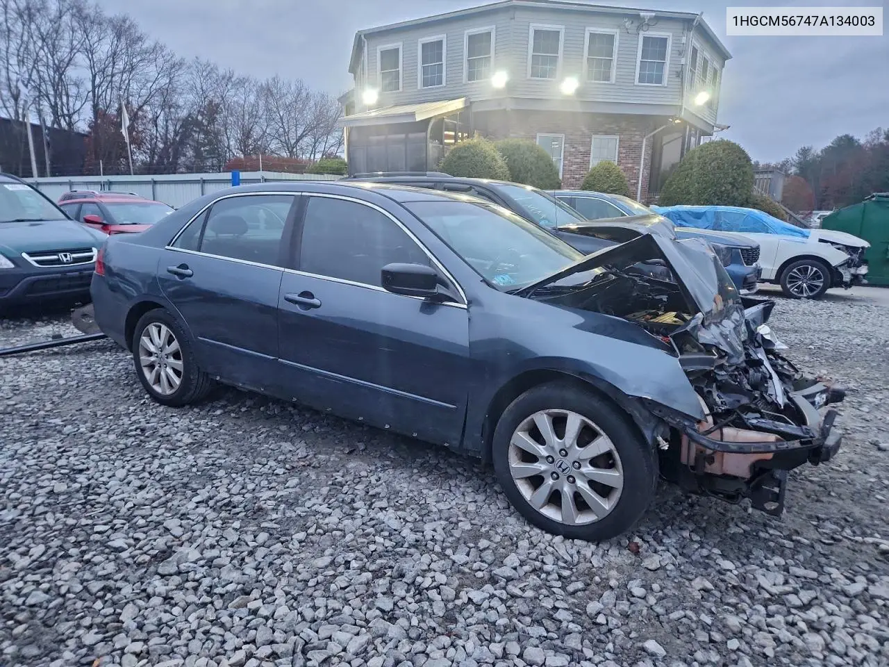 1HGCM56747A134003 2007 Honda Accord Ex
