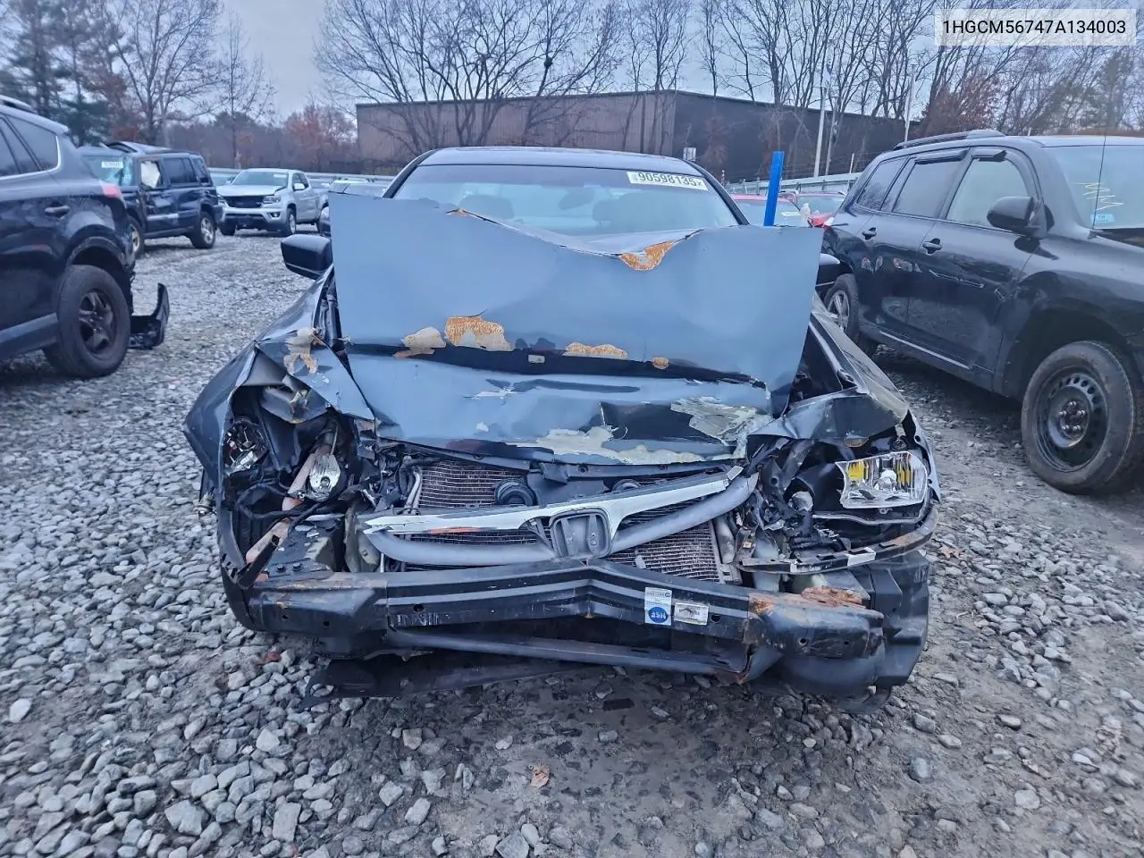 1HGCM56747A134003 2007 Honda Accord Ex