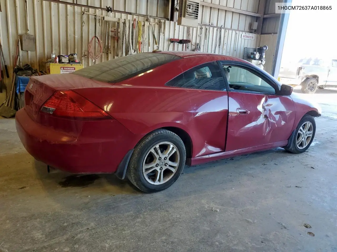 1HGCM72637A018865 2007 Honda Accord Ex