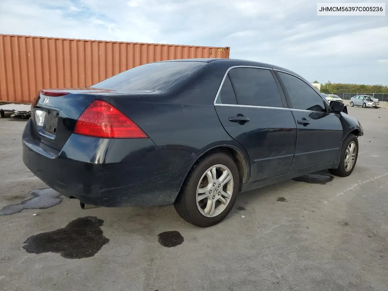 JHMCM56397C005236 2007 Honda Accord Se