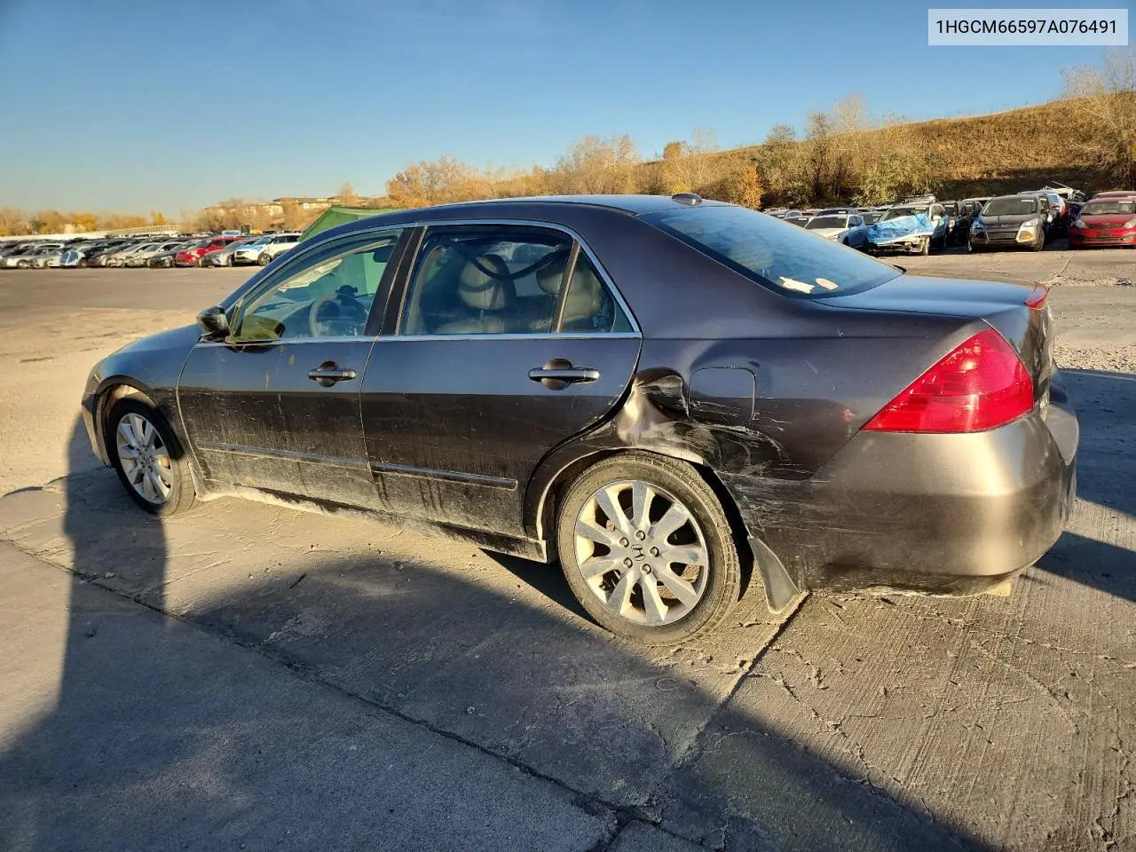 1HGCM66597A076491 2007 Honda Accord Ex