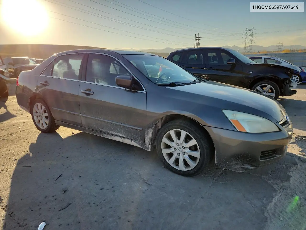 1HGCM66597A076491 2007 Honda Accord Ex