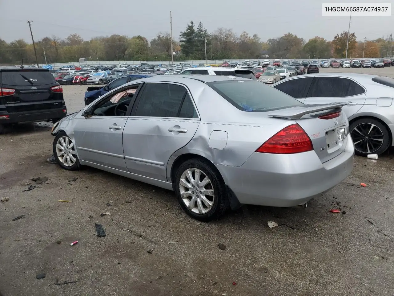 1HGCM66587A074957 2007 Honda Accord Ex