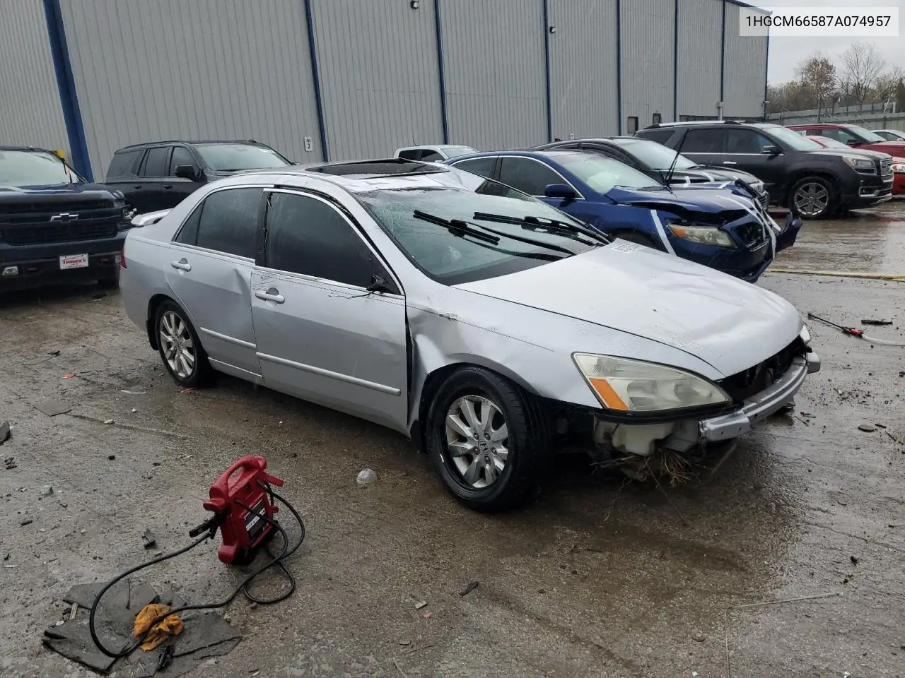 1HGCM66587A074957 2007 Honda Accord Ex
