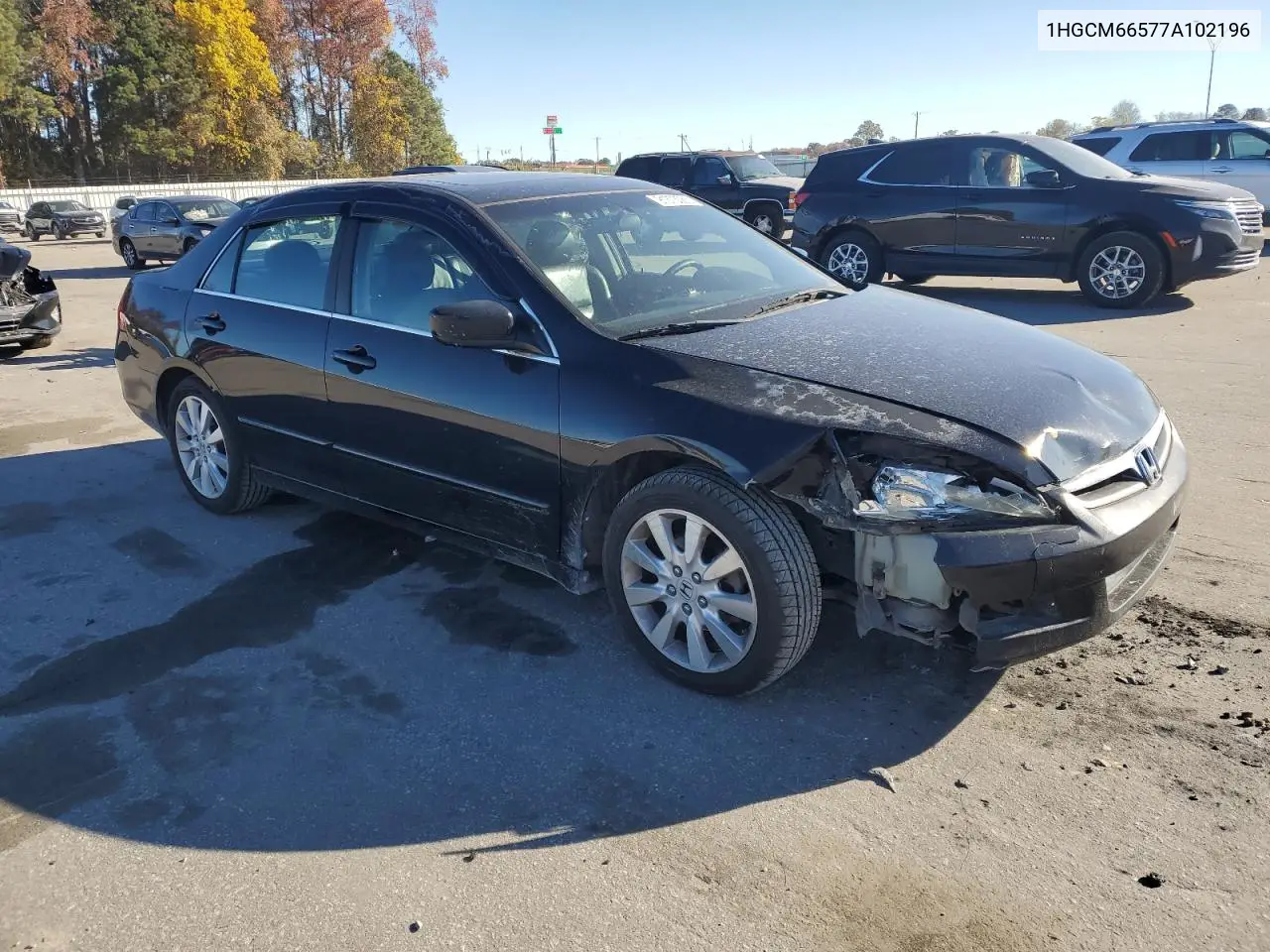 1HGCM66577A102196 2007 Honda Accord Ex