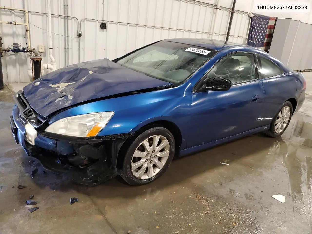 1HGCM82677A003338 2007 Honda Accord Ex