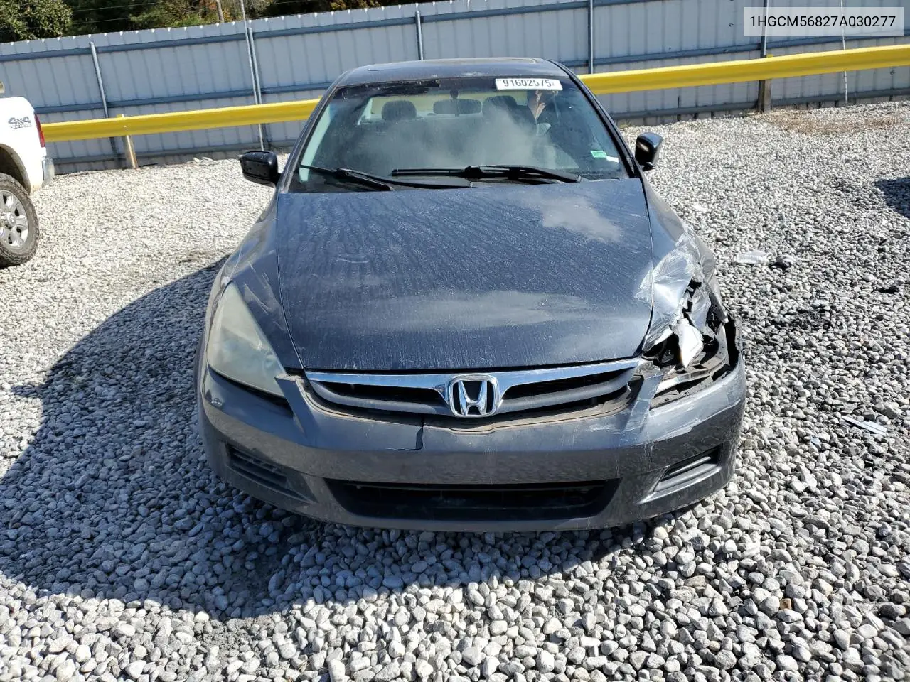 1HGCM56827A030277 2007 Honda Accord Ex