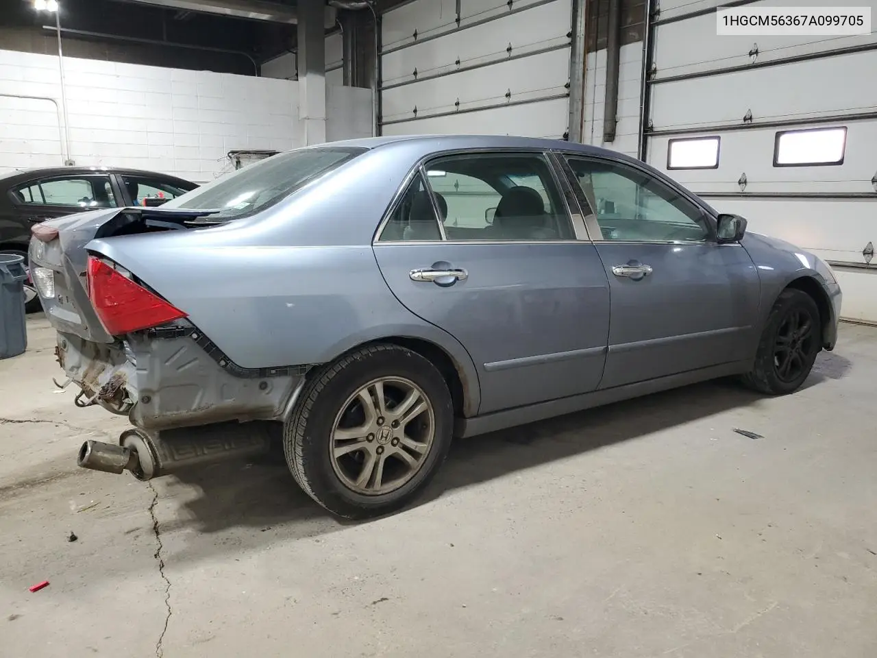 1HGCM56367A099705 2007 Honda Accord Se