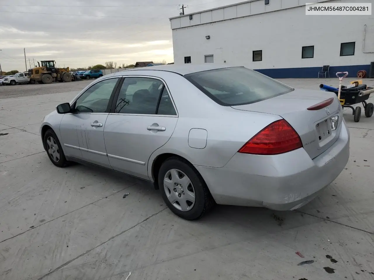 JHMCM56487C004281 2007 Honda Accord Lx
