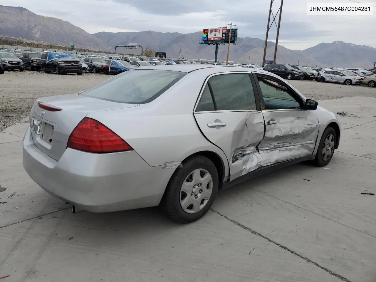 JHMCM56487C004281 2007 Honda Accord Lx