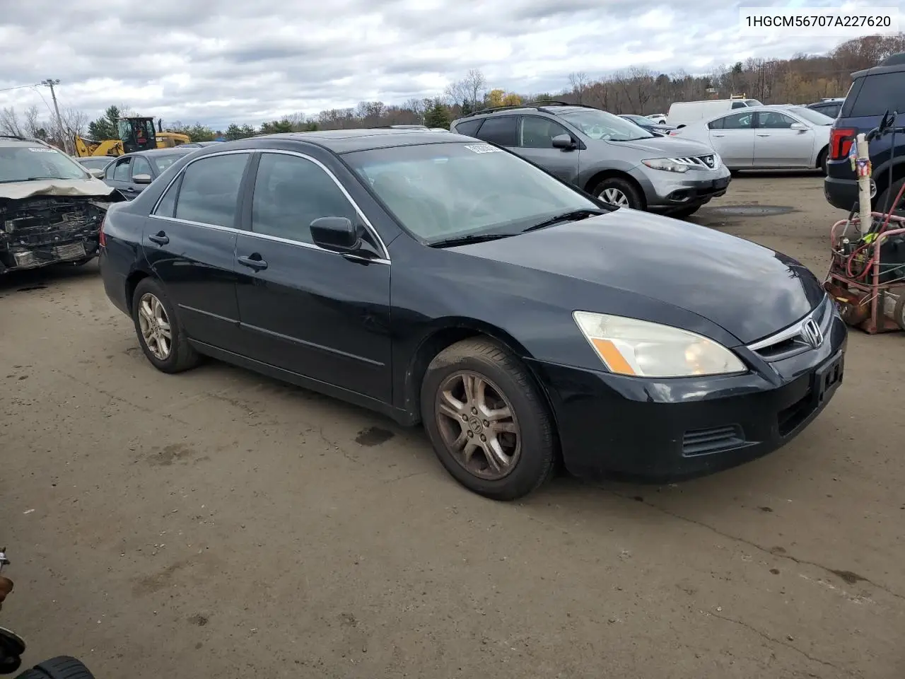 1HGCM56707A227620 2007 Honda Accord Ex
