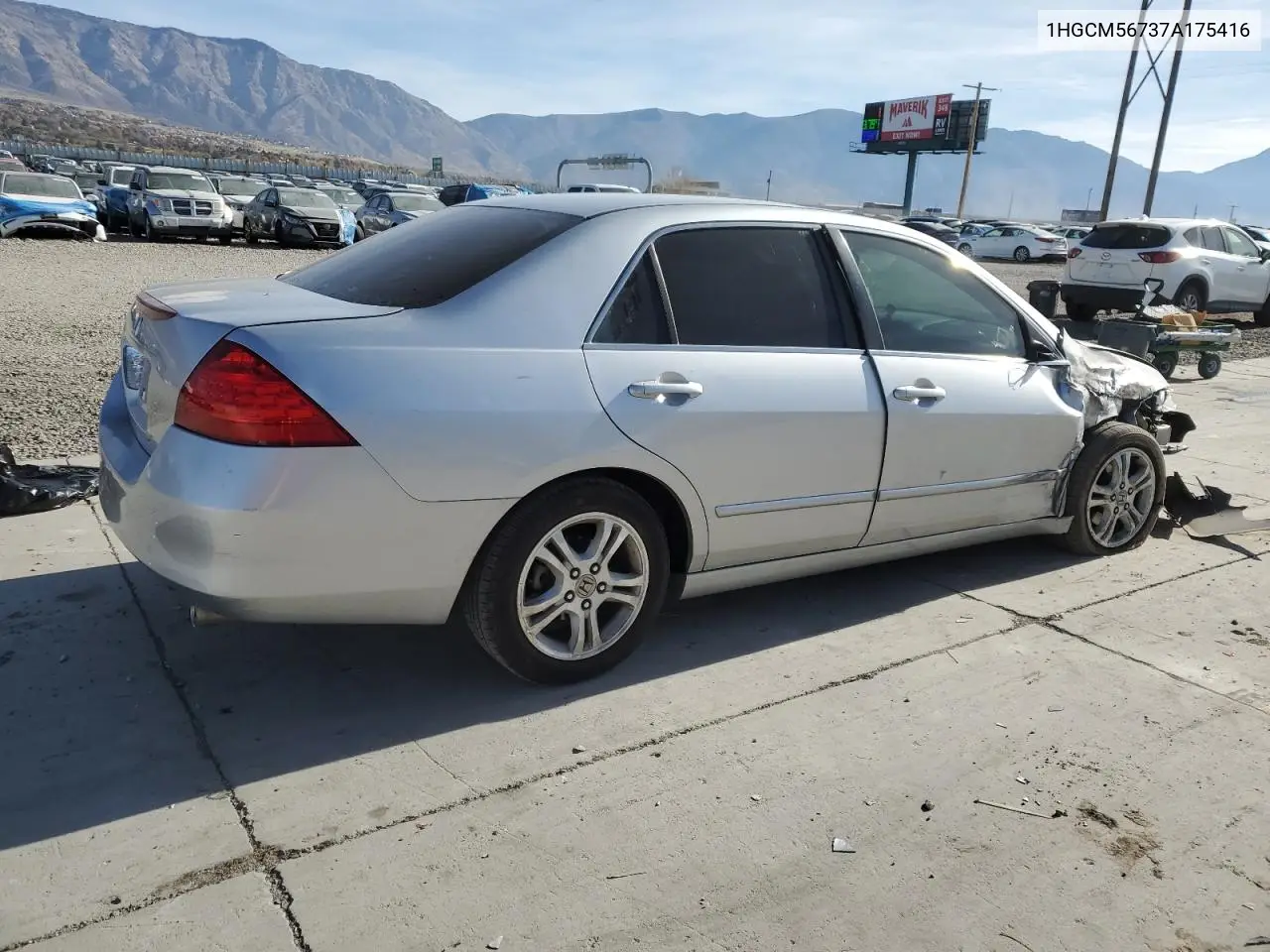 1HGCM56737A175416 2007 Honda Accord Ex