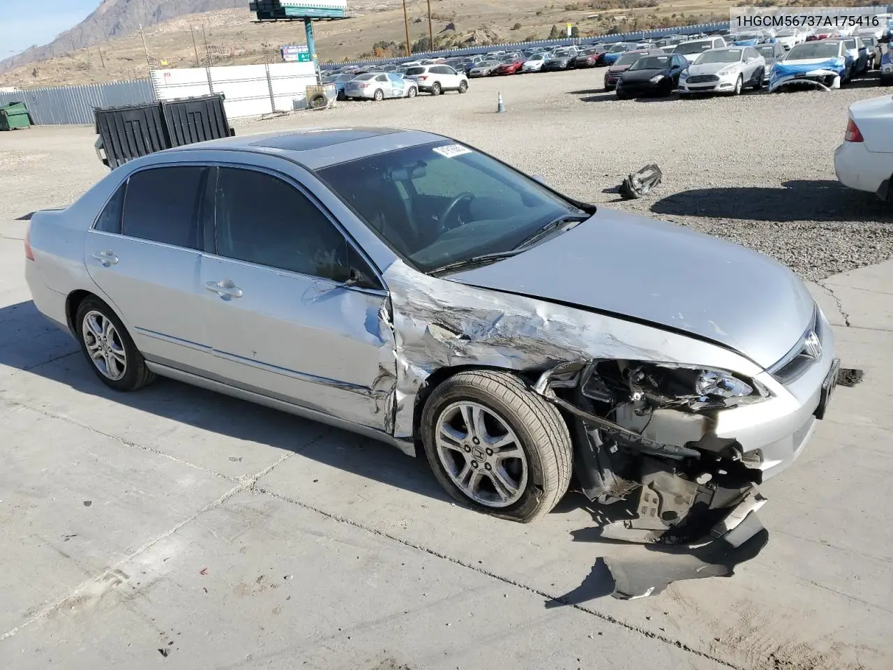 1HGCM56737A175416 2007 Honda Accord Ex