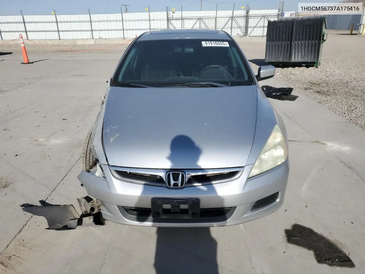 1HGCM56737A175416 2007 Honda Accord Ex