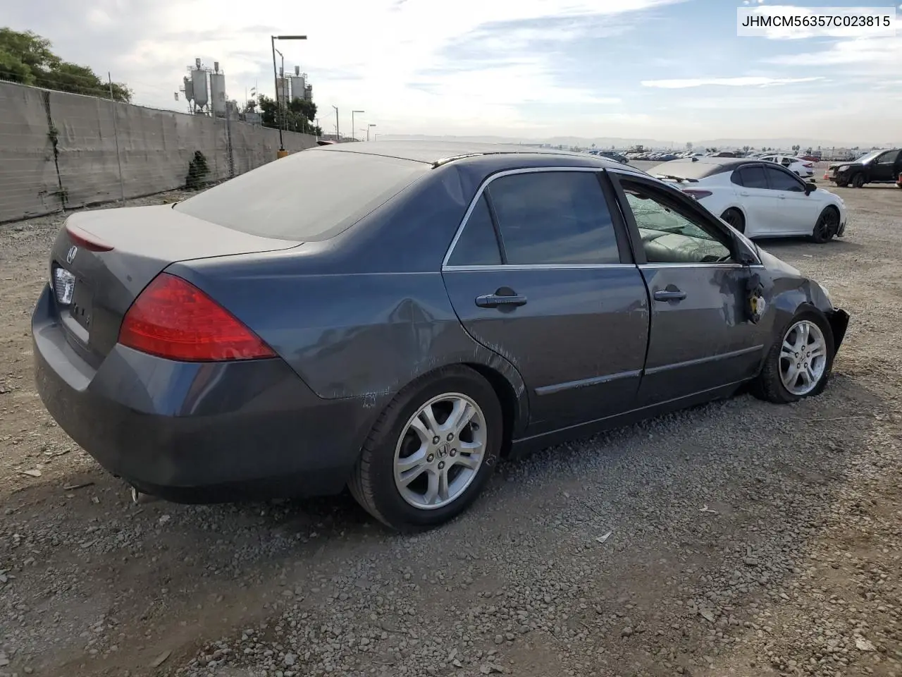 JHMCM56357C023815 2007 Honda Accord Se