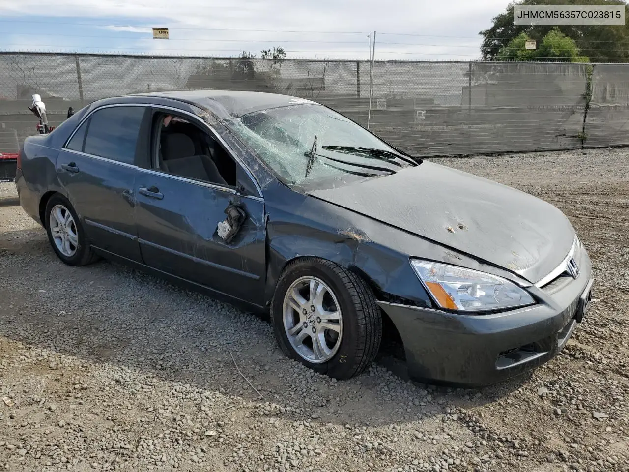 JHMCM56357C023815 2007 Honda Accord Se
