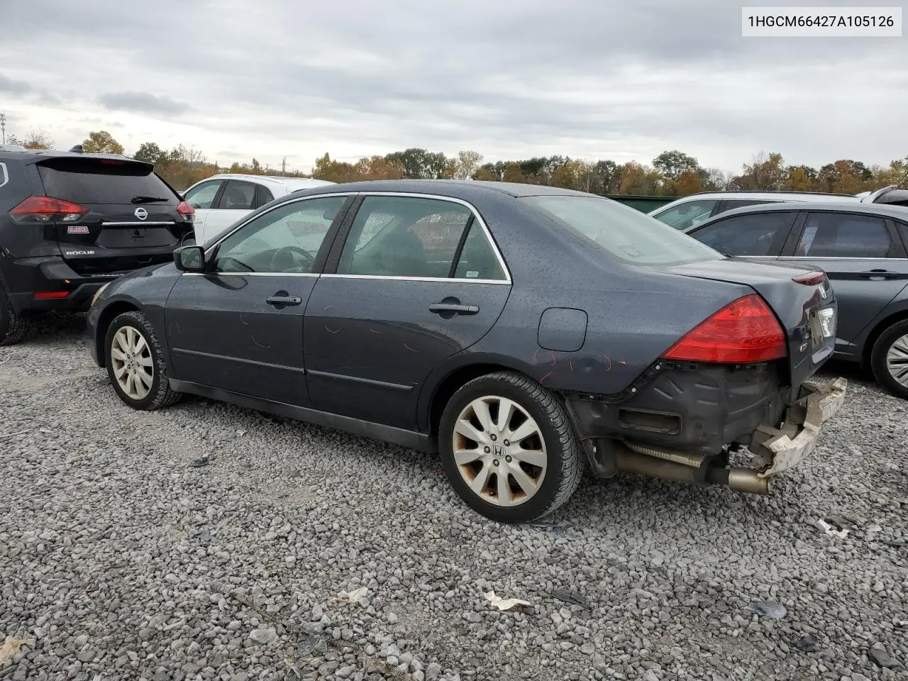 1HGCM66427A105126 2007 Honda Accord Se