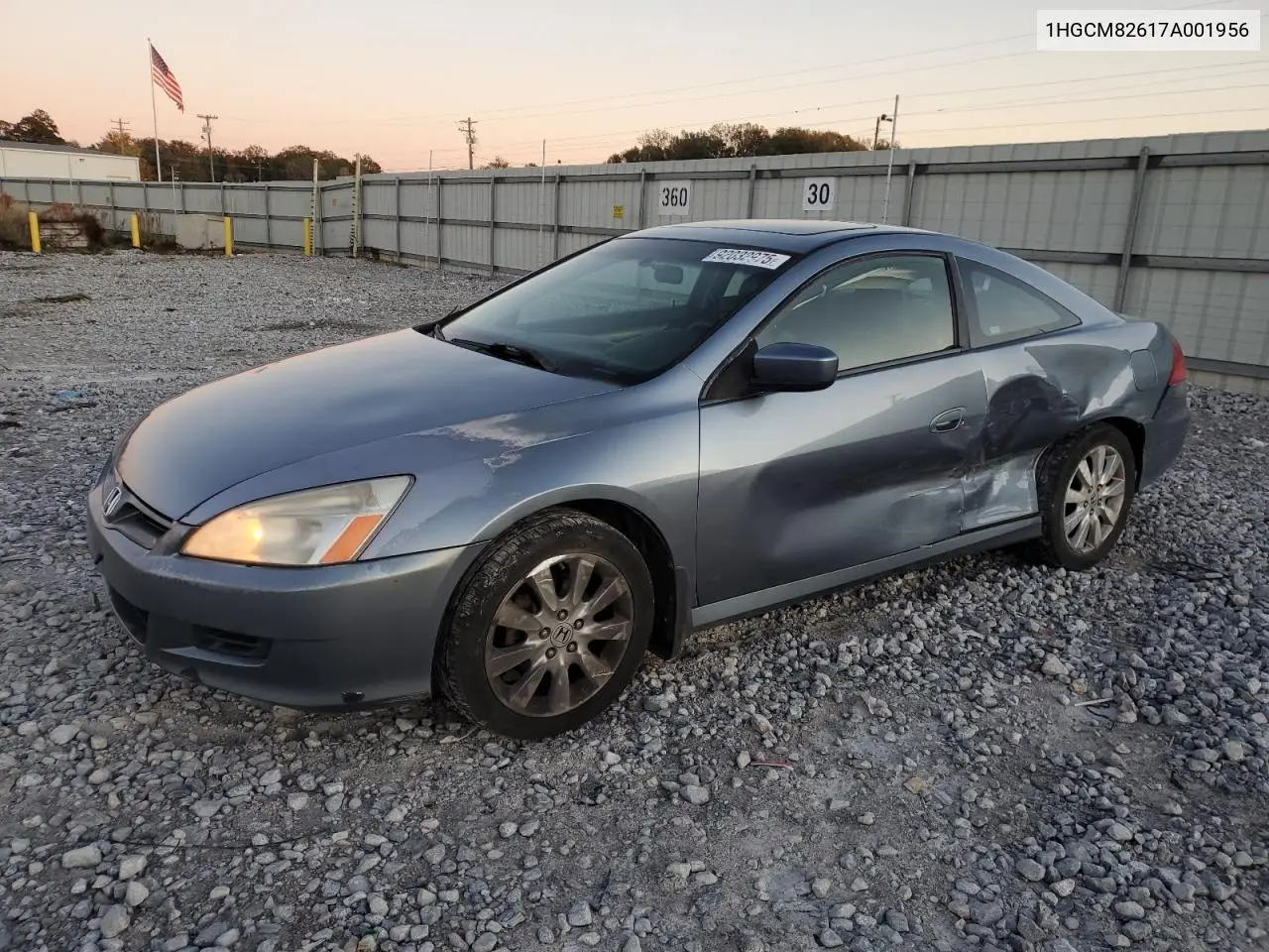 1HGCM82617A001956 2007 Honda Accord Ex