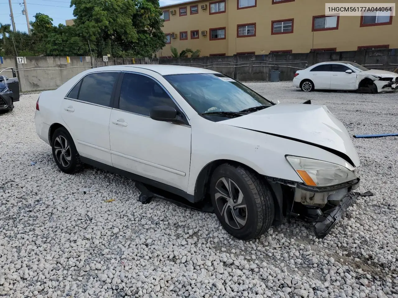 1HGCM56177A044064 2007 Honda Accord Value