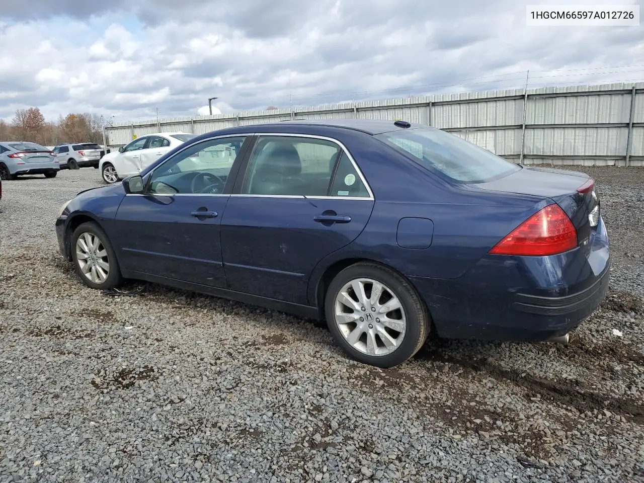 1HGCM66597A012726 2007 Honda Accord Ex